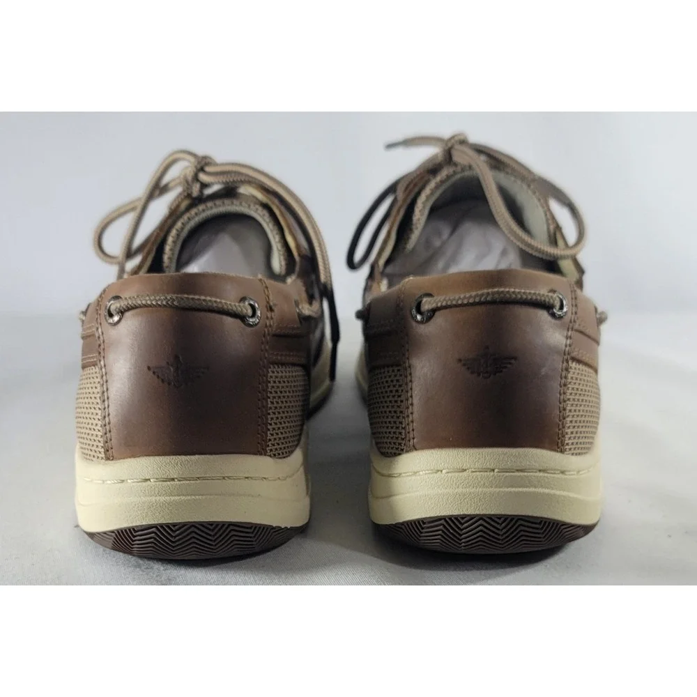 Dockers Beacon Business Casual Shoes Men's Boat Shoes 90-38613 Dark Tan‎ Leather